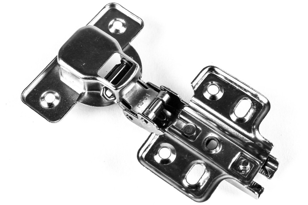 10 Pieces Full Overlay Frameless Concealed Cabinet Hinges with Screws