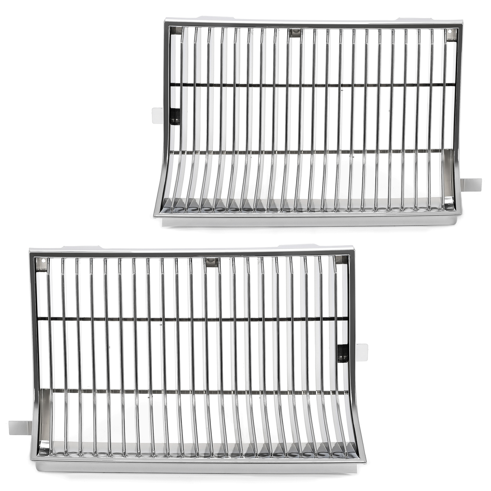 Chrome Grille Grill For Oldsmobile Cutlass 2 Door 1981-1986 22531190 22531191