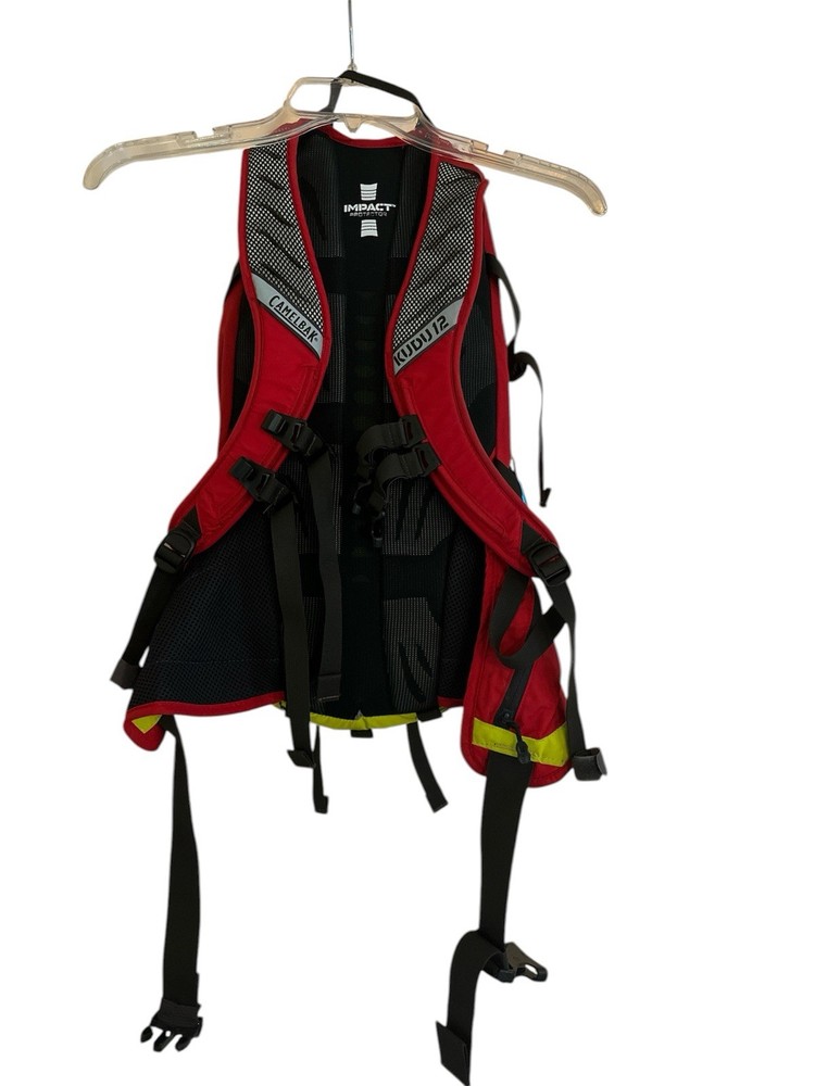 Camelbak KUDU 12 L Hydration Pack IMPACT PROTECTOR Pack Only Red/yellow Biking!