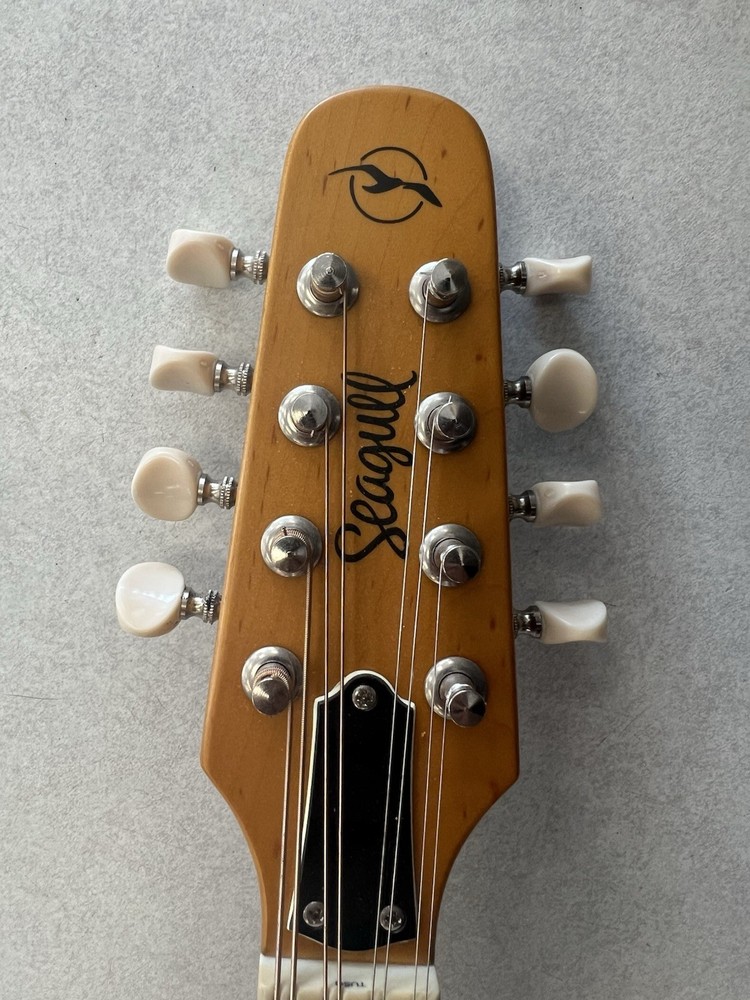 Seagull S8 Natural Wood Mandolin + Soft Shell Case