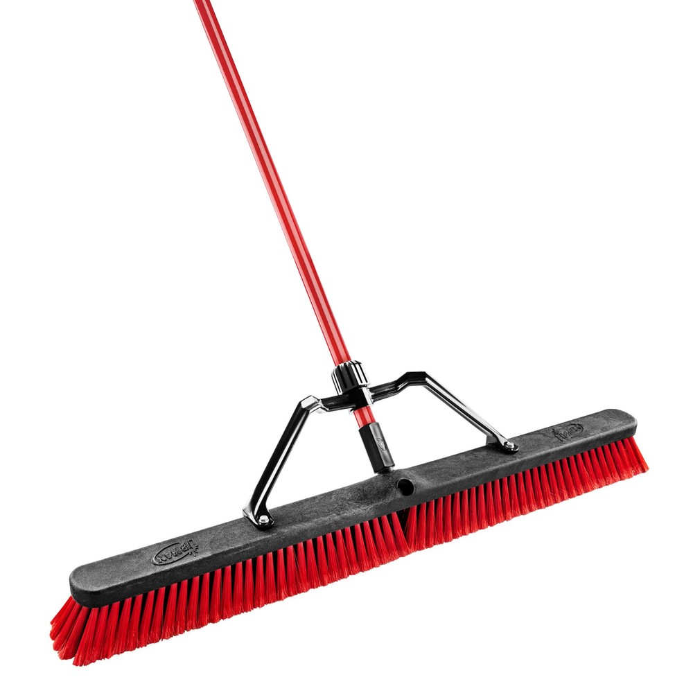 Libman Commercial, 36in. Multi Sweep - Brace Handle, Width 36 in, Handle Length