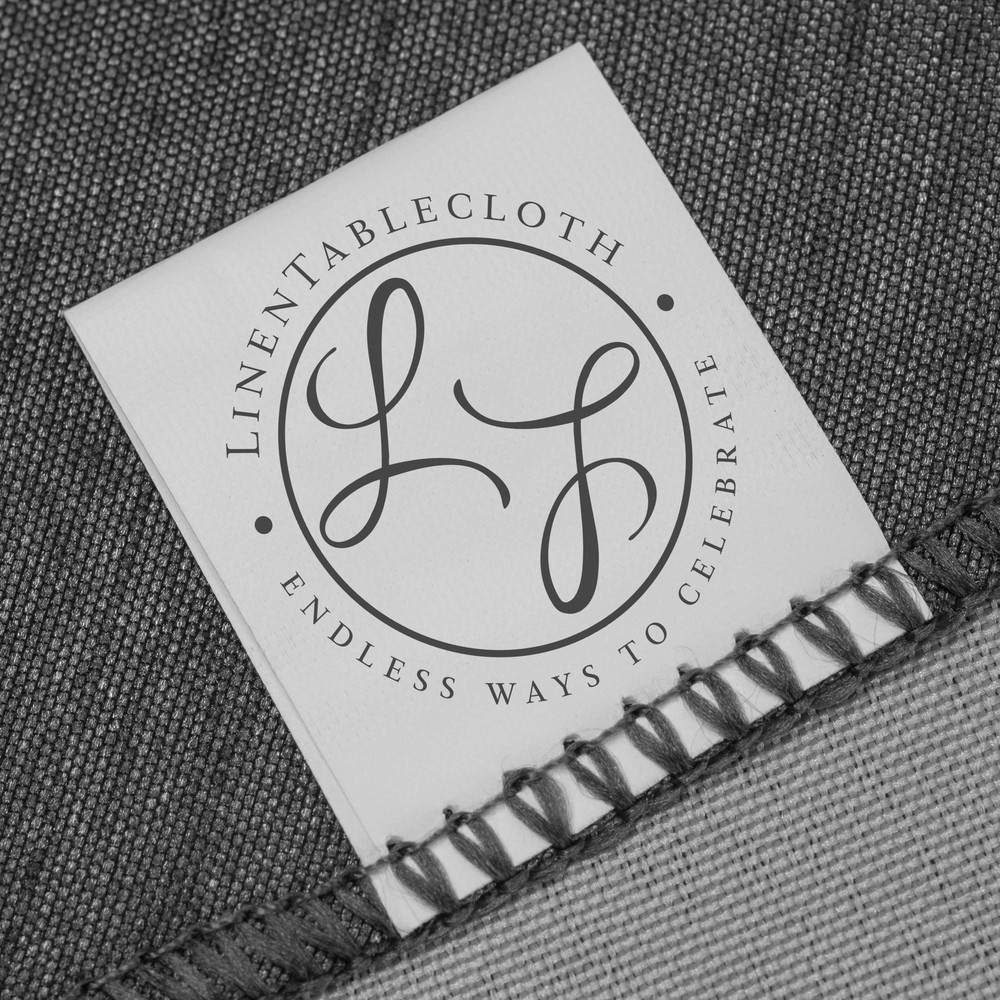 LinenTablecloth 85-Inch Square Polyester Tablecloth Chocolate