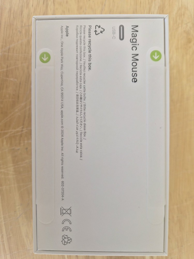 Apple Magic Mouse MXK53AM/A A3204 SEALED NEW