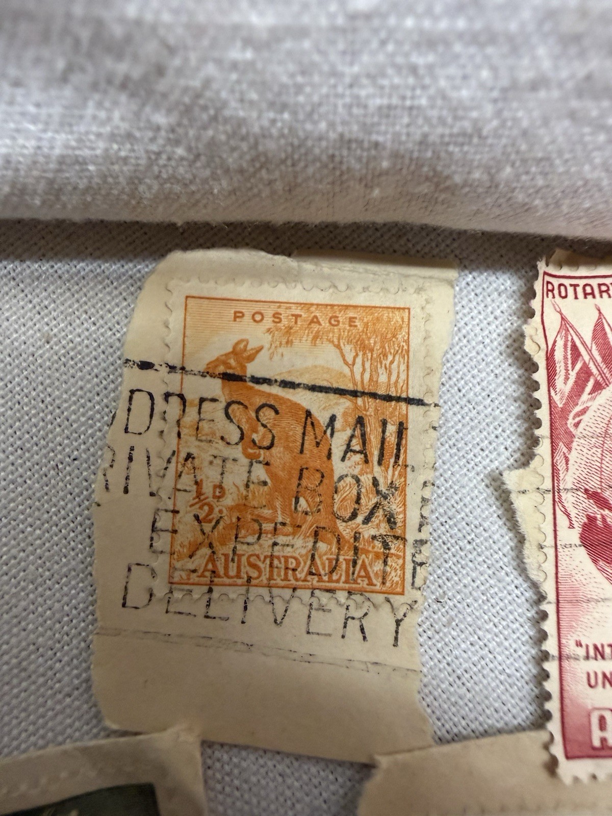 Vintage Australia Royalty Stamp Collection Lot 80+ Used 50s-60s, Queen Elizabeth