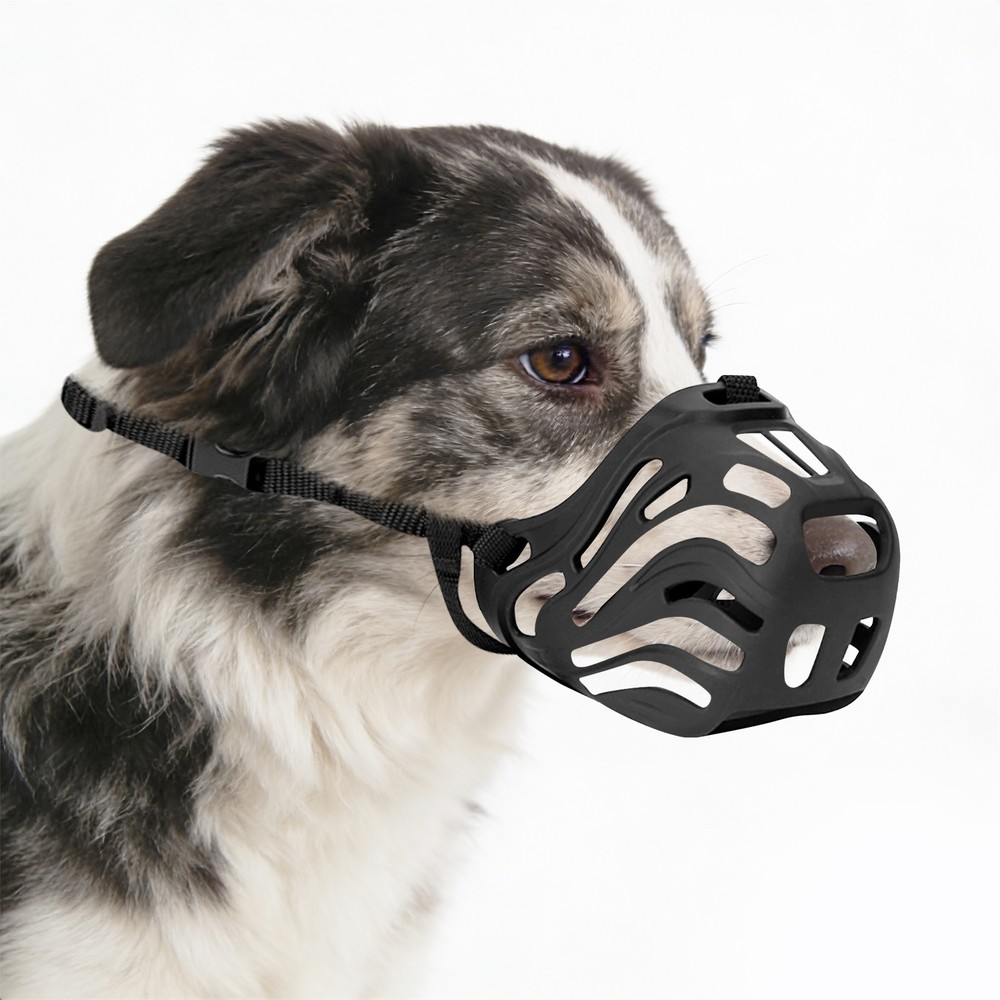Dog Muzzle Soft Breathable Dog Muzzle Dog Muzzle Preventing Chewing and Biting