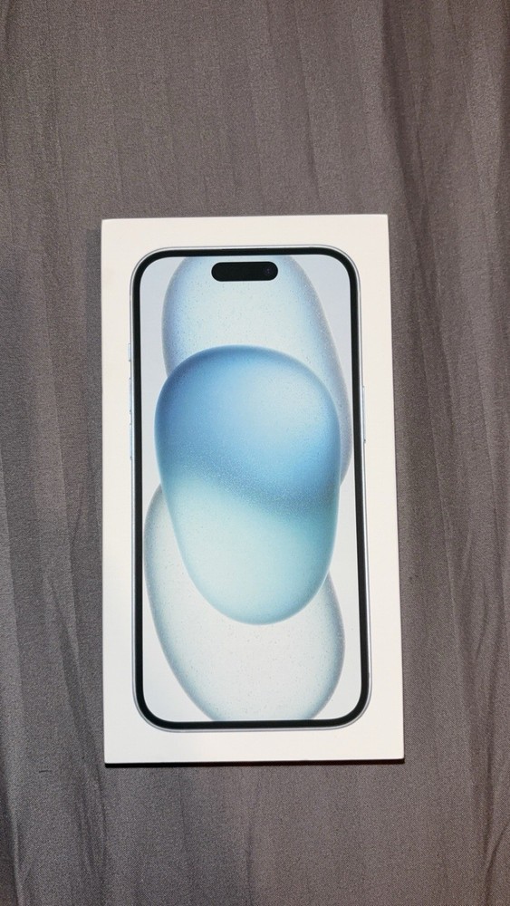 Iphone 15 Box Blue