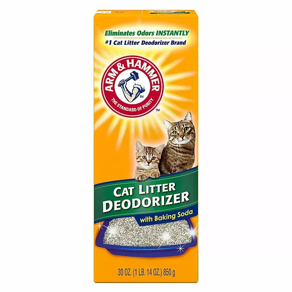 4 Pack Arm & Hammer Cat Litter Deodorizer Odor Eliminator 30 oz