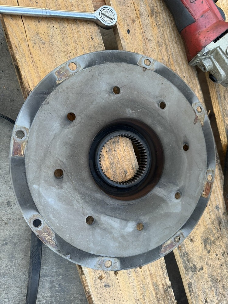Coupling Sullair 125 Air Compressor remove Johndeere 4024