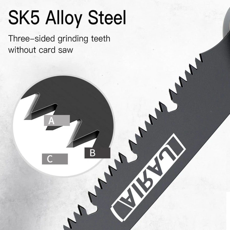 Folding Saw Woodworking Hacksaw Multifunction Sharp Camping Tool