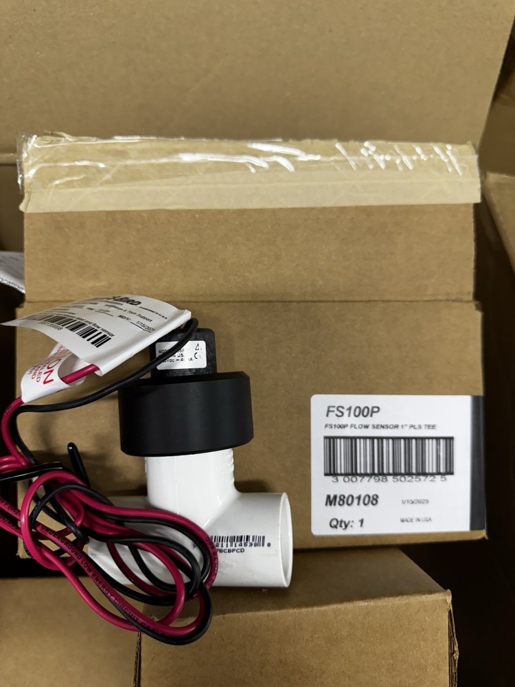 Rain Bird FS100P - 1 in. PVC Tee Flow Sensor