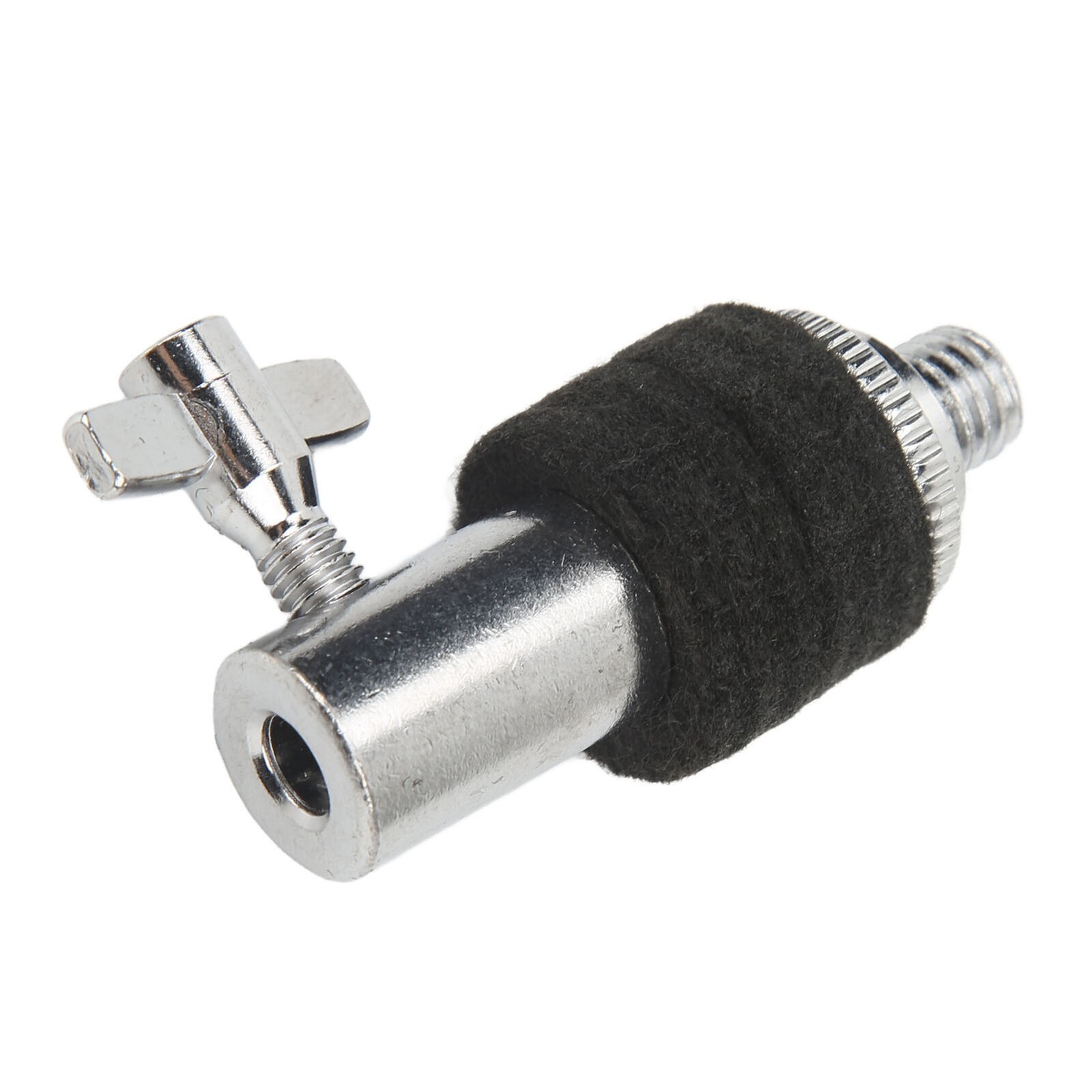 Hi Hat Clutch Metal Material Burr Free Exterior Cymbal Drum Clutch for School