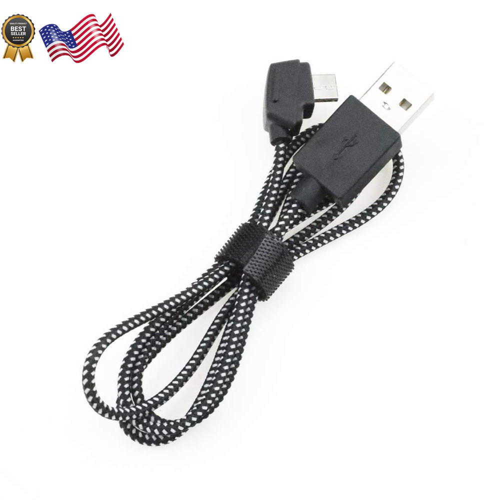 Nylon Braided Remote Controller USB Charging Cable Cord for DJI Mavic 2 Pro/Zoom
