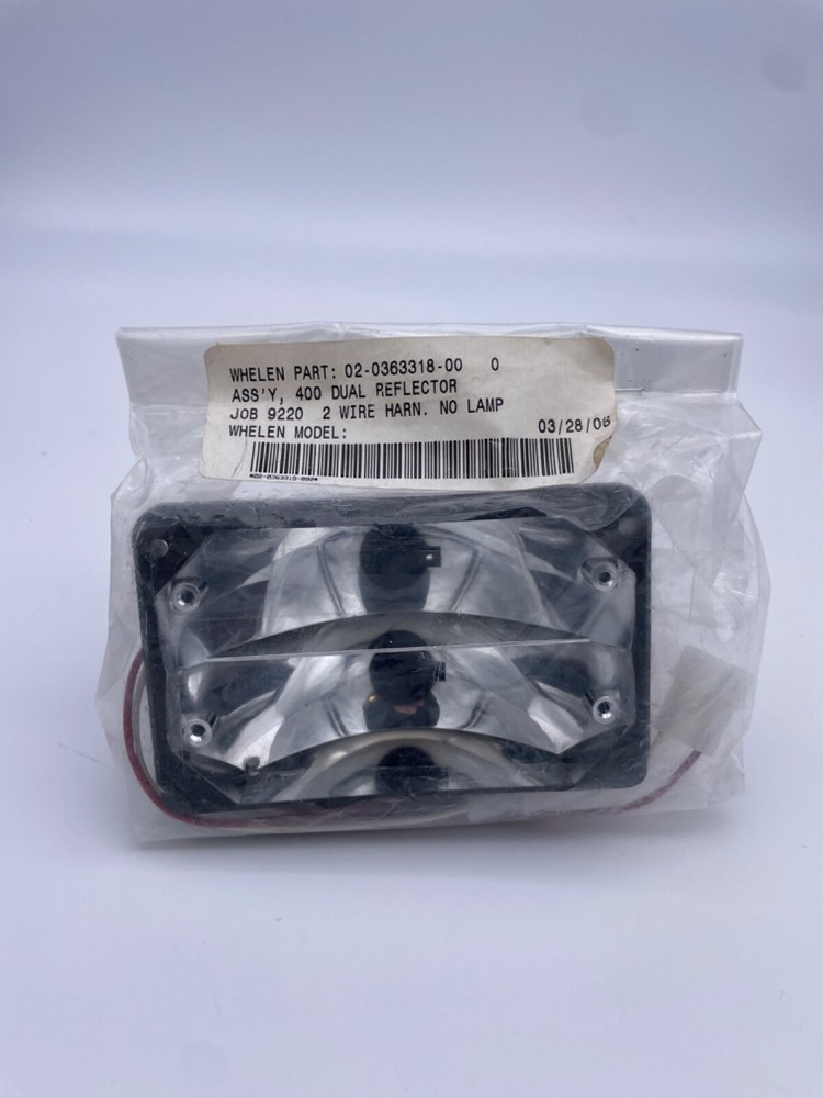 Whelen 400 duplex halogen reflector, 02-0363318-00