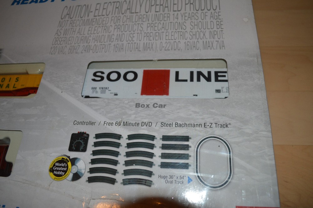 Walthers Trainline Ready For Fun Train Set 931-870 ATSF