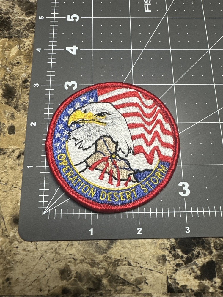 Operation Desert Storm Embroidered Patch