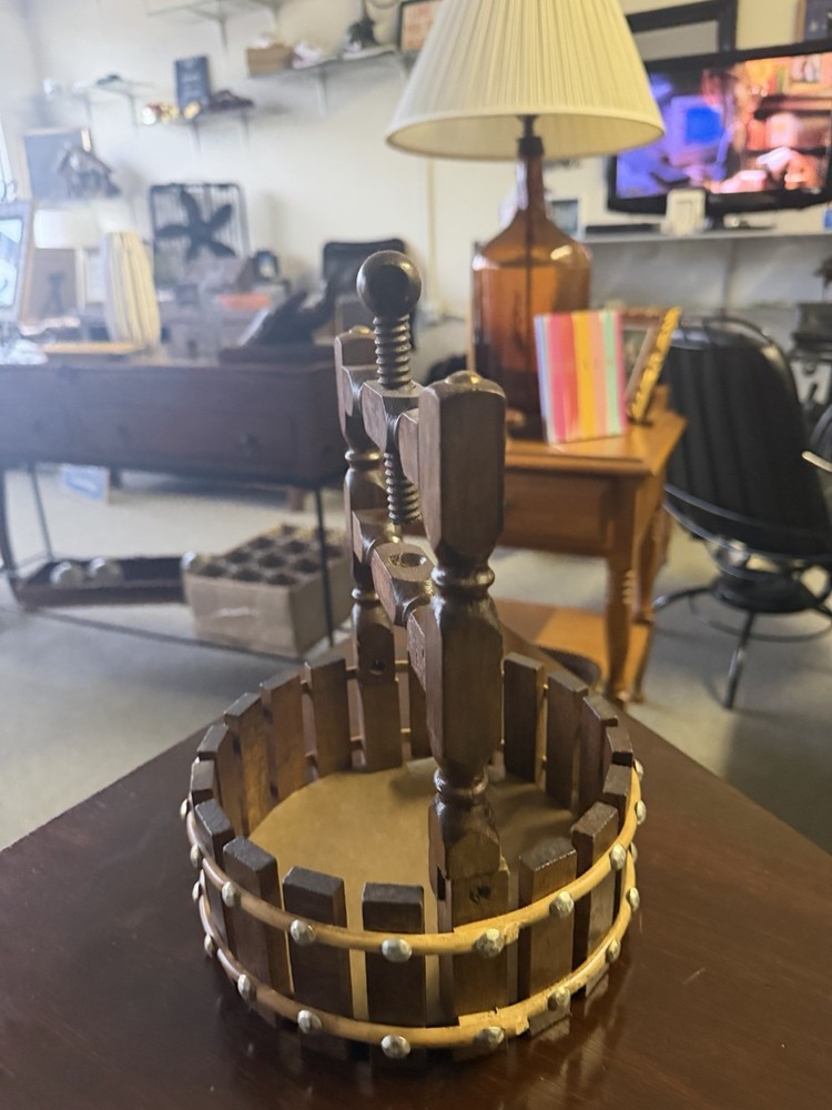 Vintage Wooden Nut Cracker