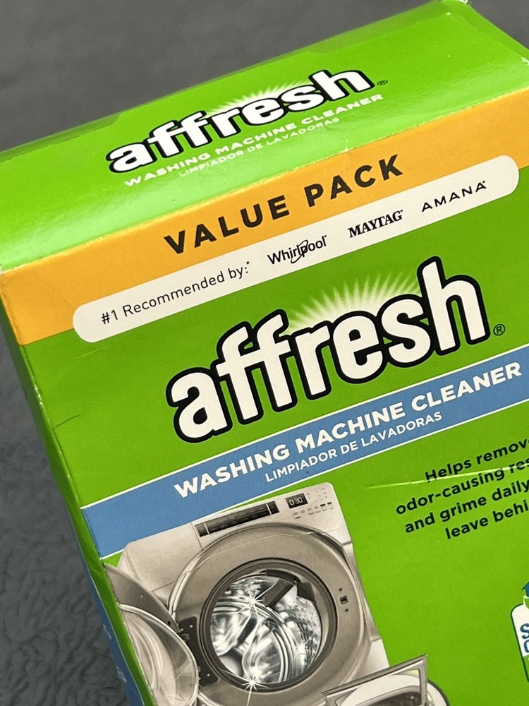 Affresh Washing Machine Cleaner Cleans Front Load and Top Load Washers Includ...