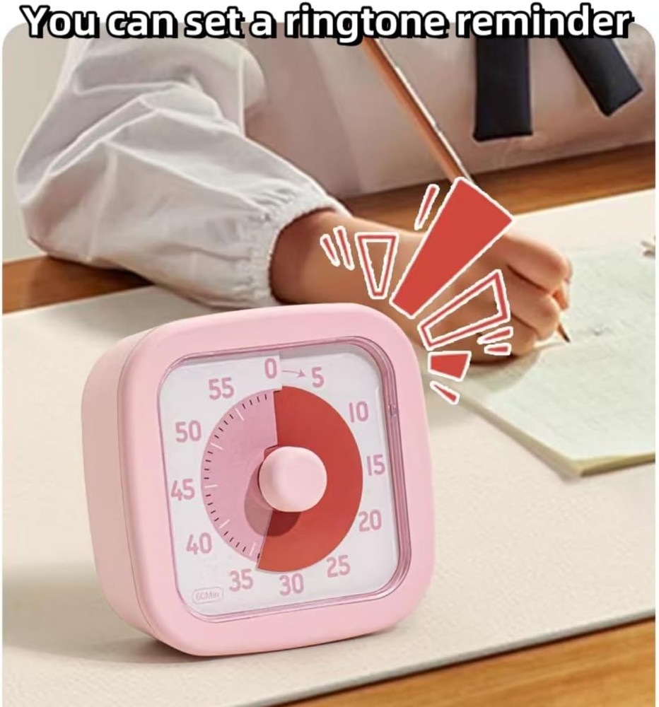Visual Timer for Kids Timer Home - 60 Minute Kids Visual Timer for Classroom Hom