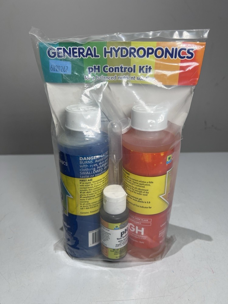 General Hydroponics pH Test Control Kit