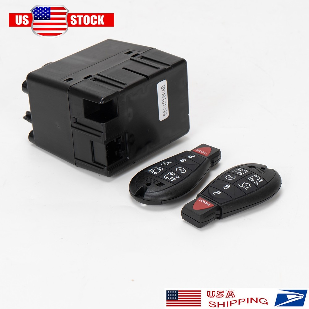 Module Wireless Ignition Node With Keys For 2009-2015 Dodge Ram 1500 2500 3500