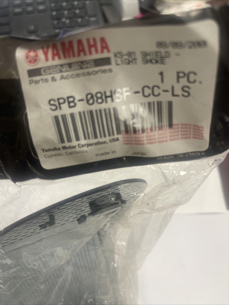 Yamaha KBC Kabuto Dragon or Phoenix Replacement Faceshield SPB-08HSF-CC-LS