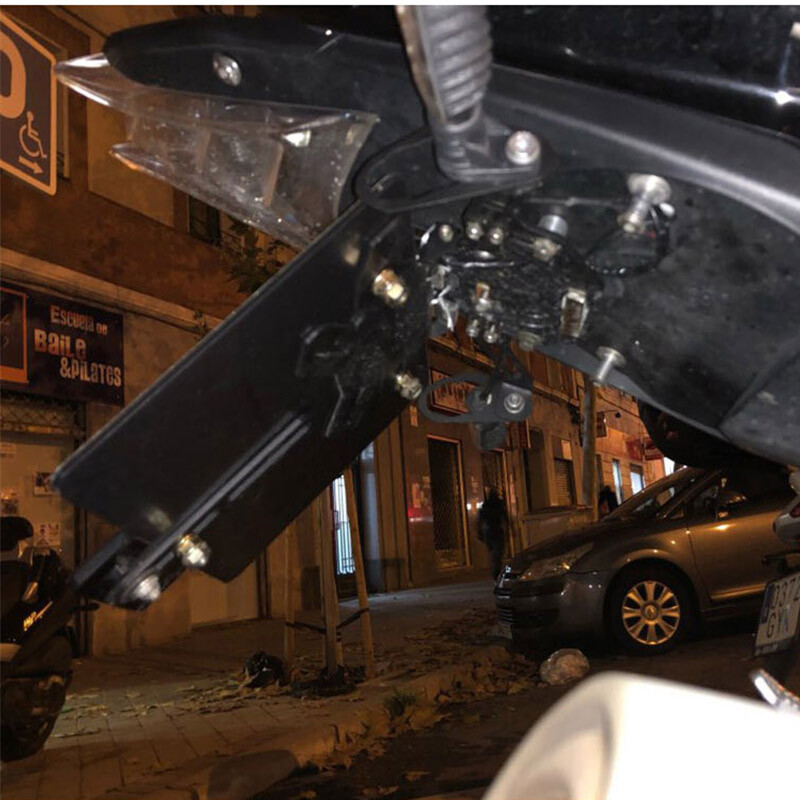 Foldable Tail Tidy License Plate Holder For BMW S1000RR R1200R/RS F800 R1250GS