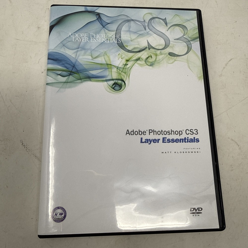 Adobe Photoshop CS3 Layer Essentials DVD-ROM Matt Kloskowski Official Training