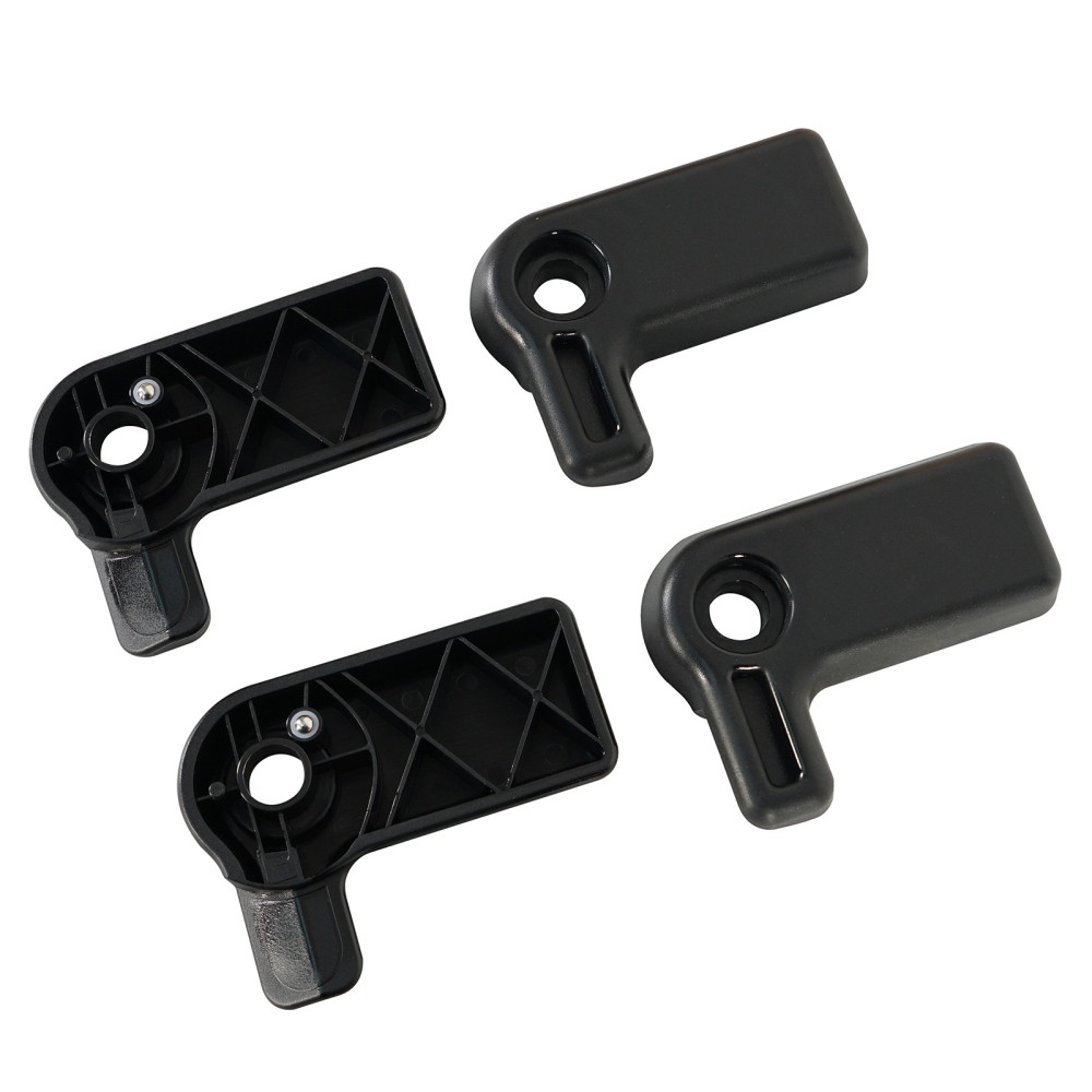4x Black Hard Top Freedom Panel Lever Latch Locks for Jeep Wrangler JK 2007-2018