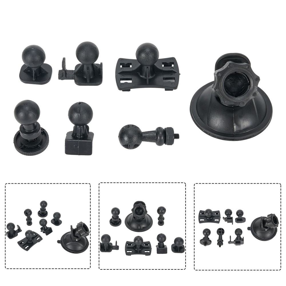 High Quality Driving Recorder Bracket Car 6 * Adapters Plastic Material