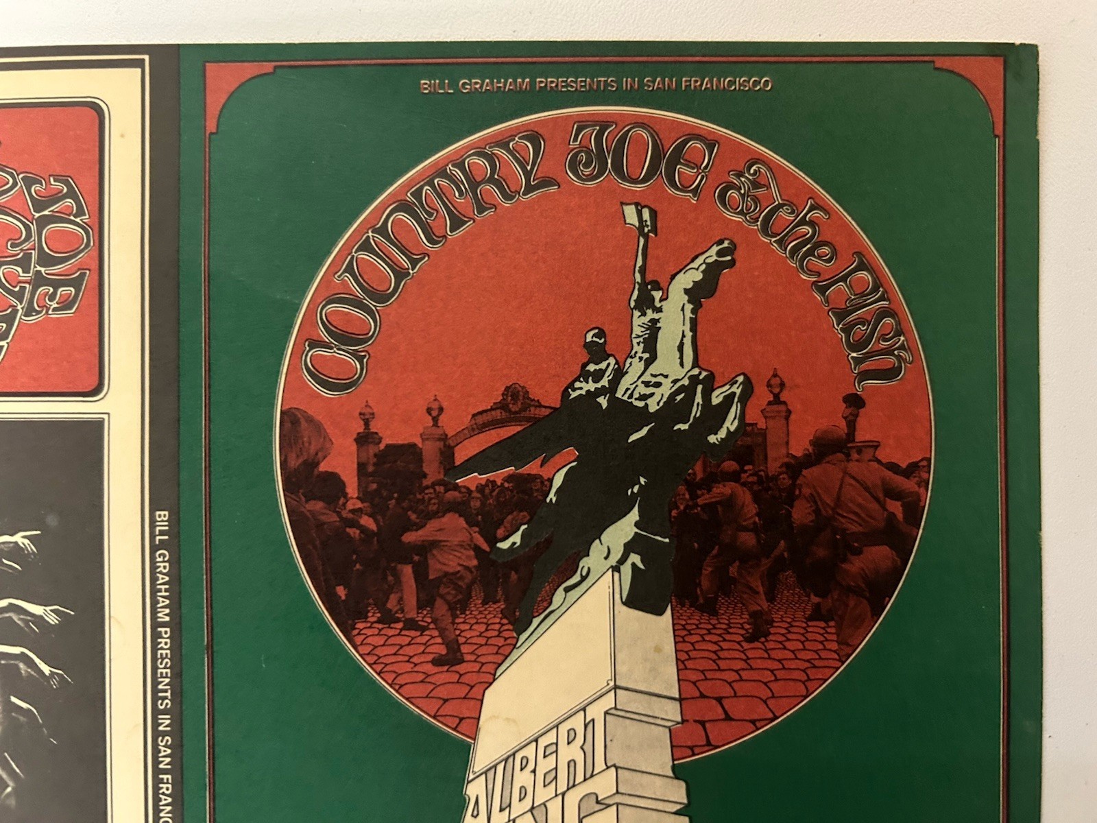 1969-FILLMORE BG-195/196 DOUBLE POSTCARD-MAILED-RANDY TUTEN/DAVID SINGER