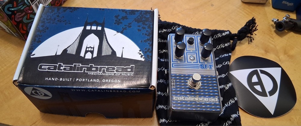 New Catalinbread SFT Ampeg Amp Emulation Overdrive Effects Pedal