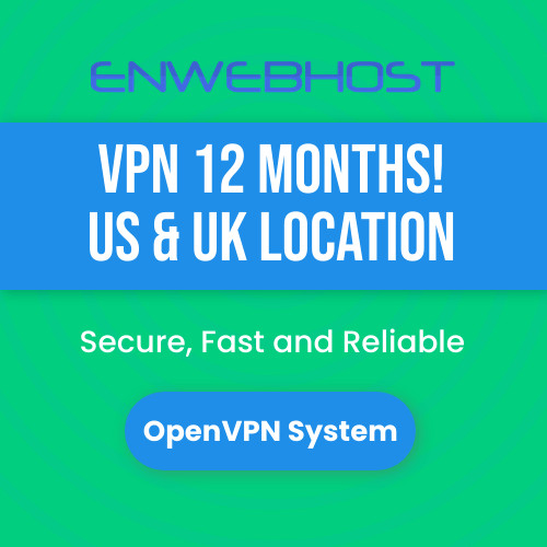 VPN (Virtual Private Network) Account - 12 Month