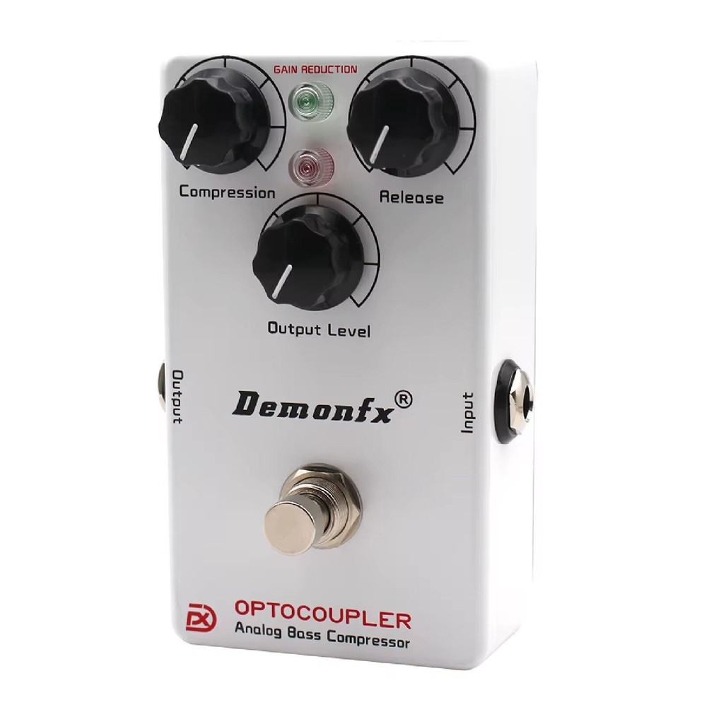 Demonfx OPTOCOUPLER COMPRESSOR Bass Effect Pedal Based on OPTO COMP