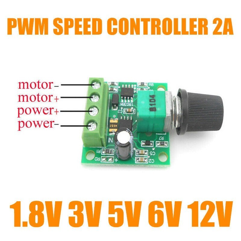 DC Motor Speed Controller Motor Potentiometer Potentiometer (Linear) 0~100%
