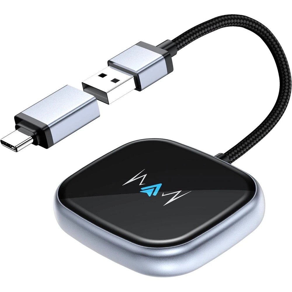 Android Auto Wireless Adapter, Wireless Carplay Adapter, Latest NFC Touchscreen