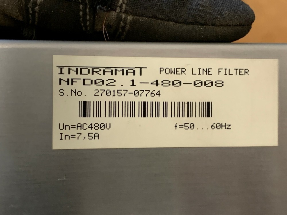 Indramat Power Line Filter NFD02.1-480-008