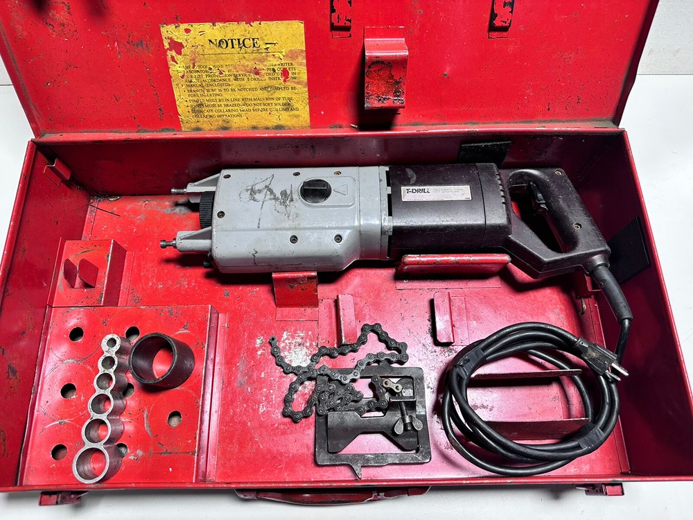 T-DRILL T-55 COPPER Pipe Tee Forming Machine