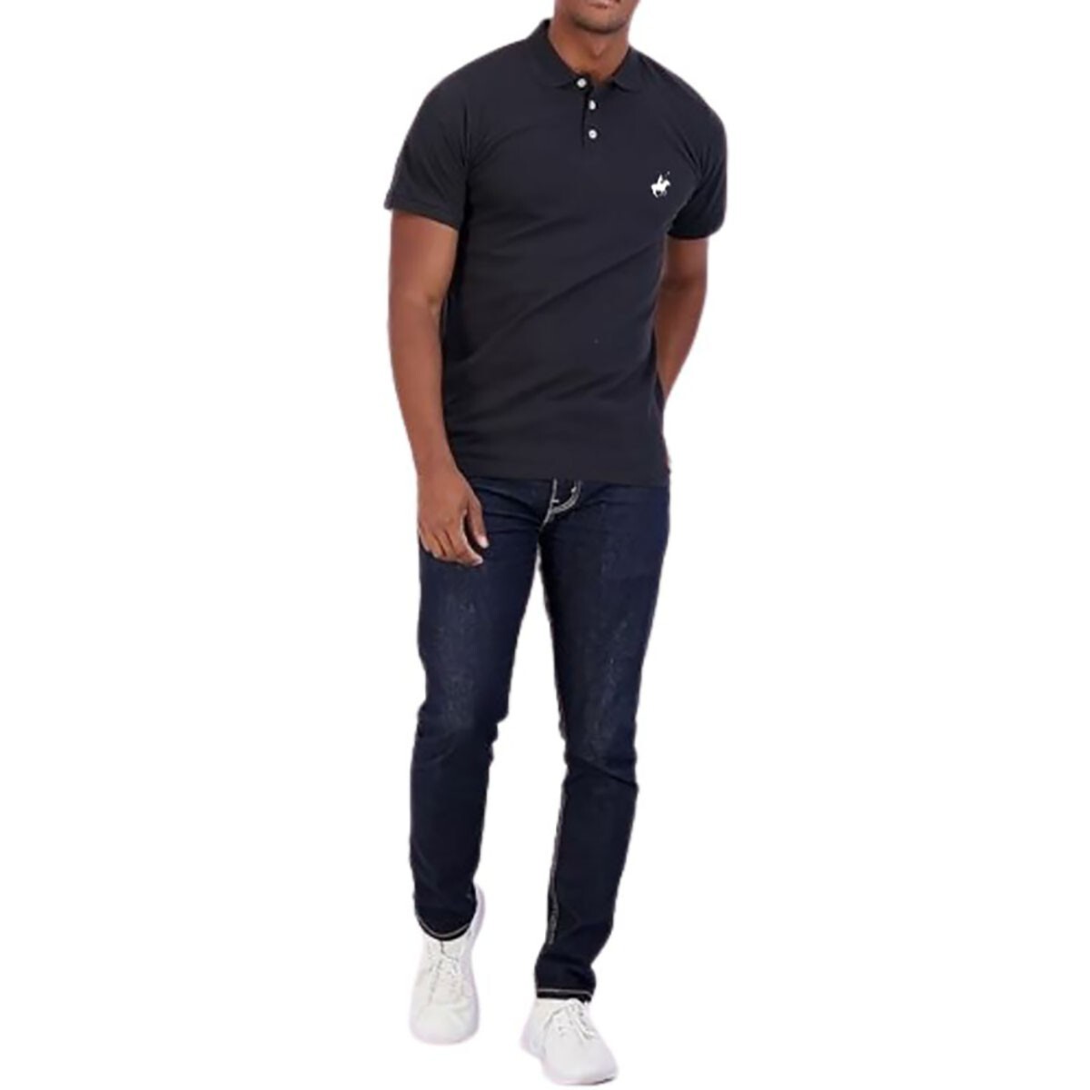 4-Pack Men's Cotton Pique Short Sleeve Polo Shirts, New