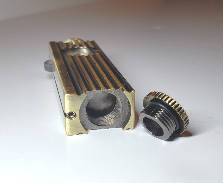 VINTAGE RETRO STYLE LIGHTER Heavy Duty Trench Fuel Saving O Ring FAST SHIP USA