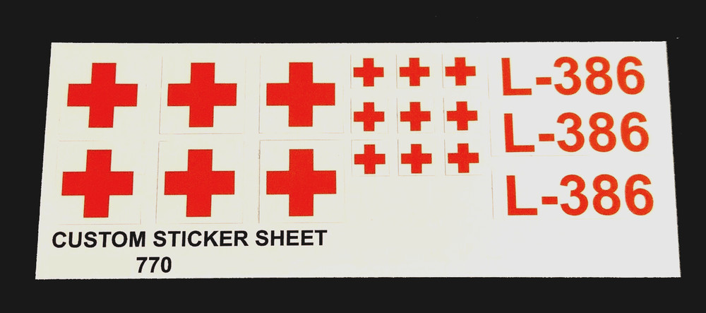 Custom Sticker for 770 Replacement Sticker for 770
