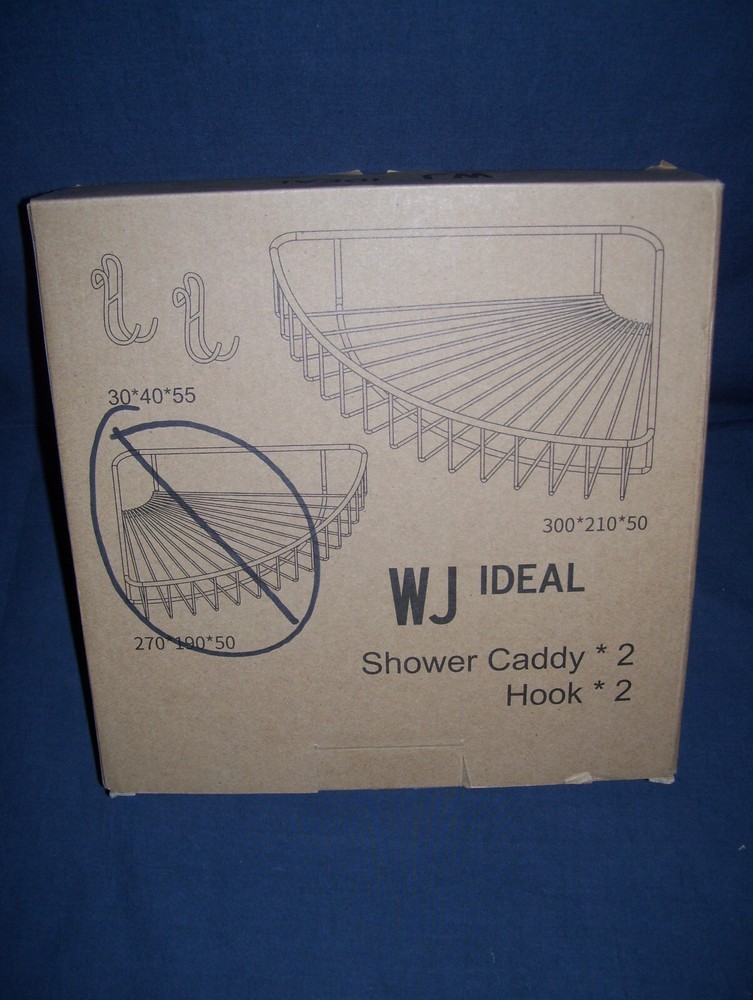 WJ Ideal Shower Cady With Hooks Open Box One Cady Please See Description