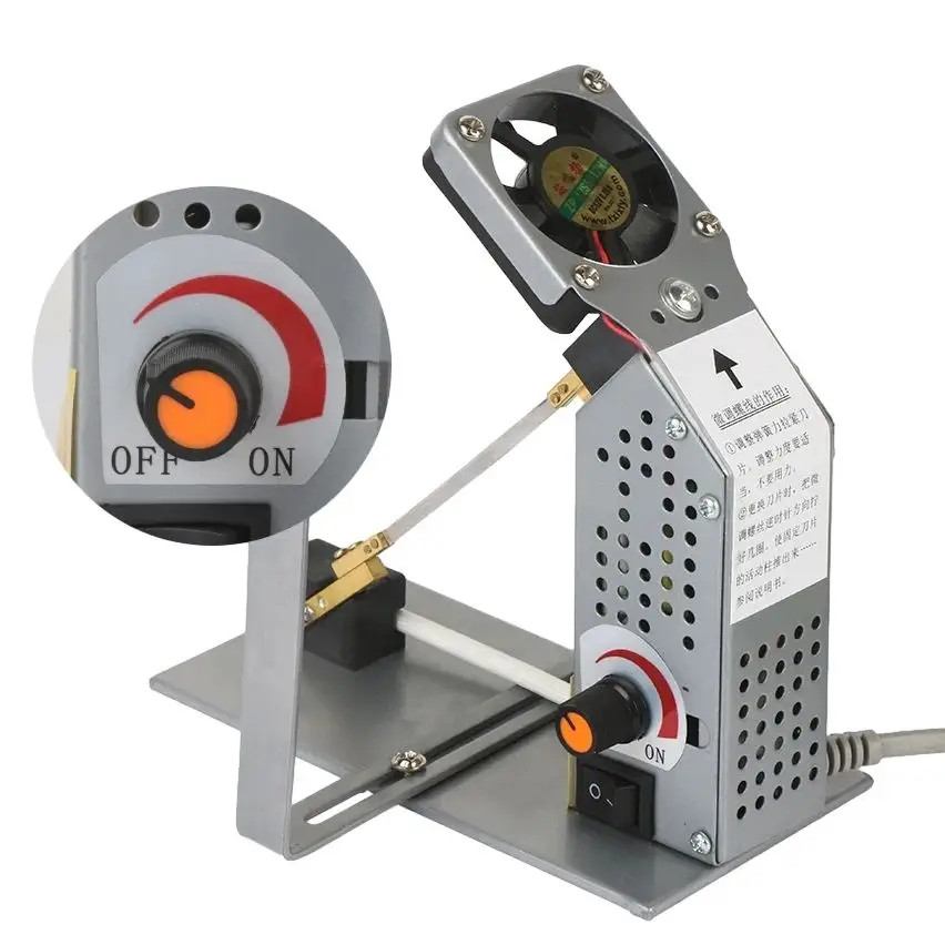 Small Adjustable Temperature Ribbon Webbing Ribbon Iron Cutting Machine