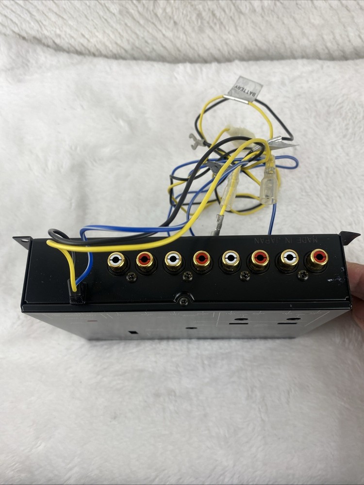 ALPINE 3653 electronic active dividing network working old school JDM Untested