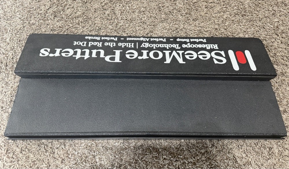 See More Putters Riflescope Technology Plastic Display Stand Hide The Red Dot
