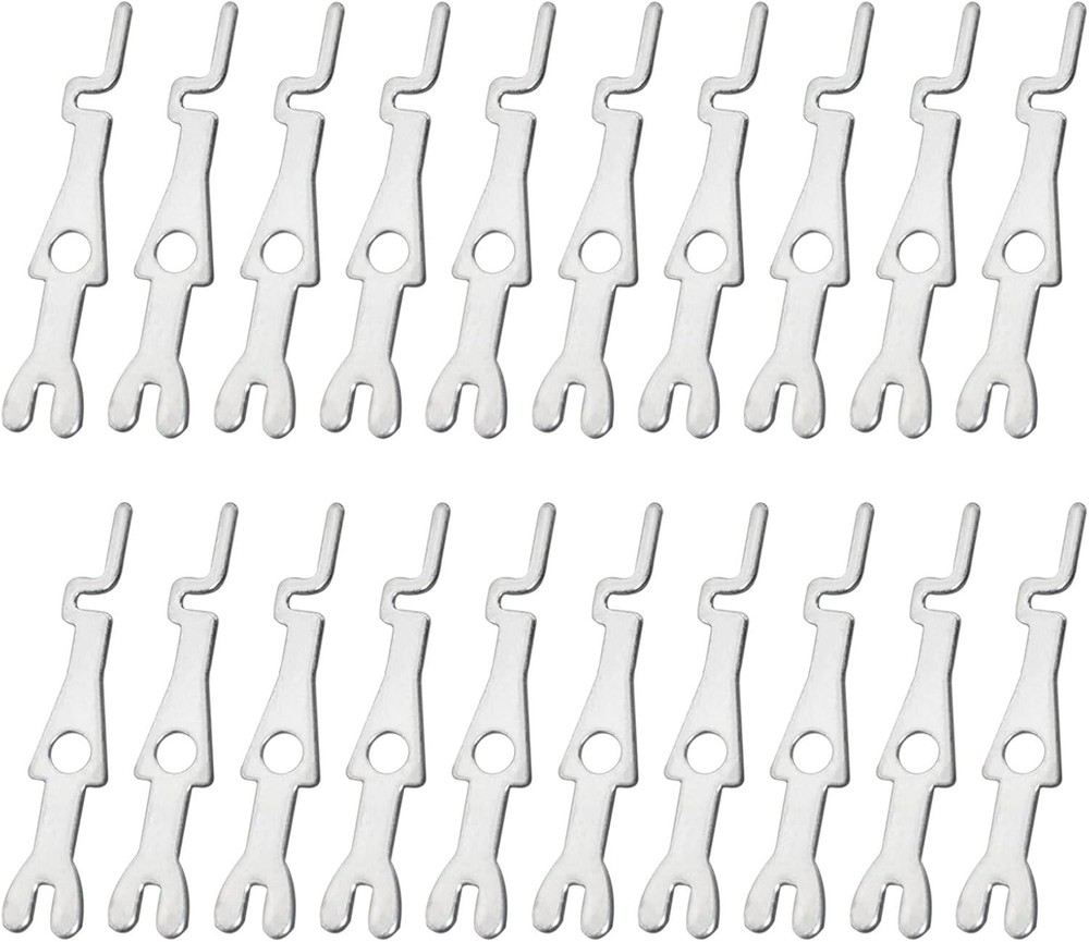 20Pcs 55500-PRT Fork Type Key for Locking Electrical Switches, Tamper Resistant