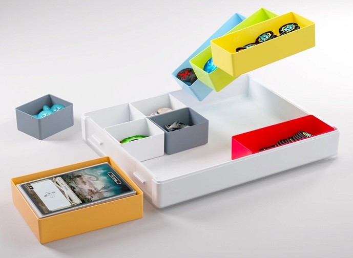 Gamegenic Token Silo (Multicolor) - Modular Token Storage Container