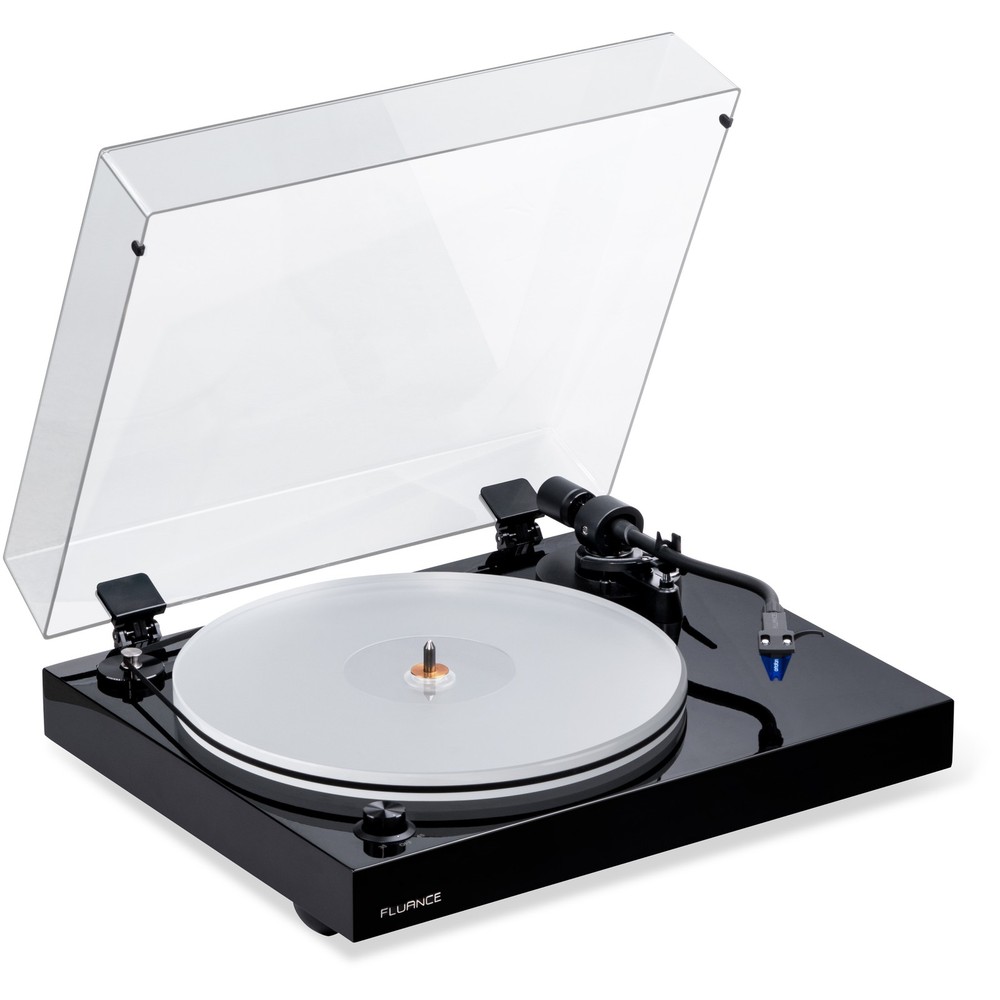 Fluance RT85 Reference Turntable with Record Weight and Vinyl Cleaning Kit