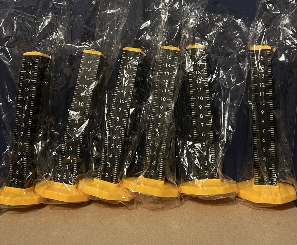 Bloepum Magnetic Ceiling Tile Height Ruler 6pcs Drop Ceiling Tool New