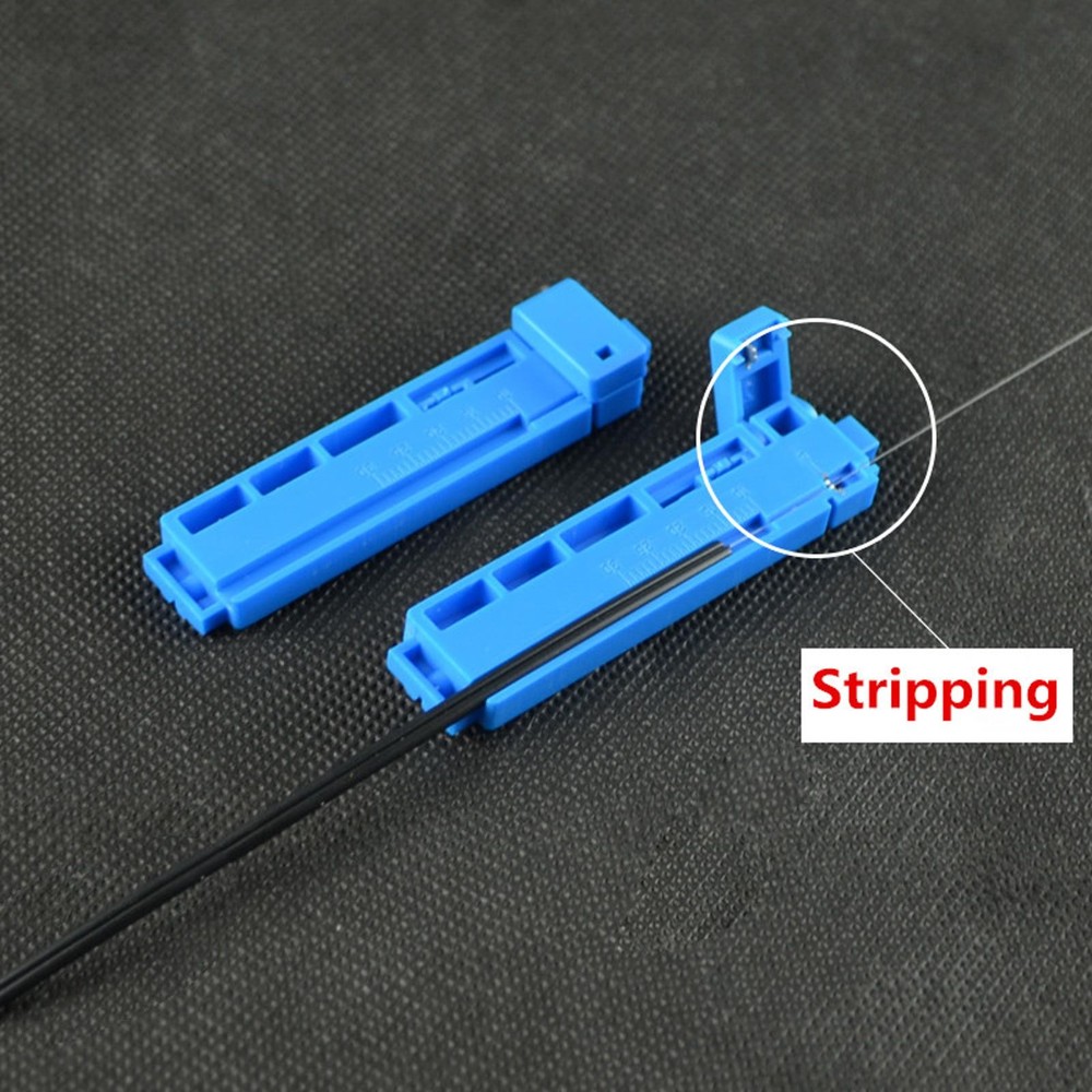 1Pc Fixed-length &Fiber Optic Wire Stripper Fixed-length FTTH Cutter Tool
