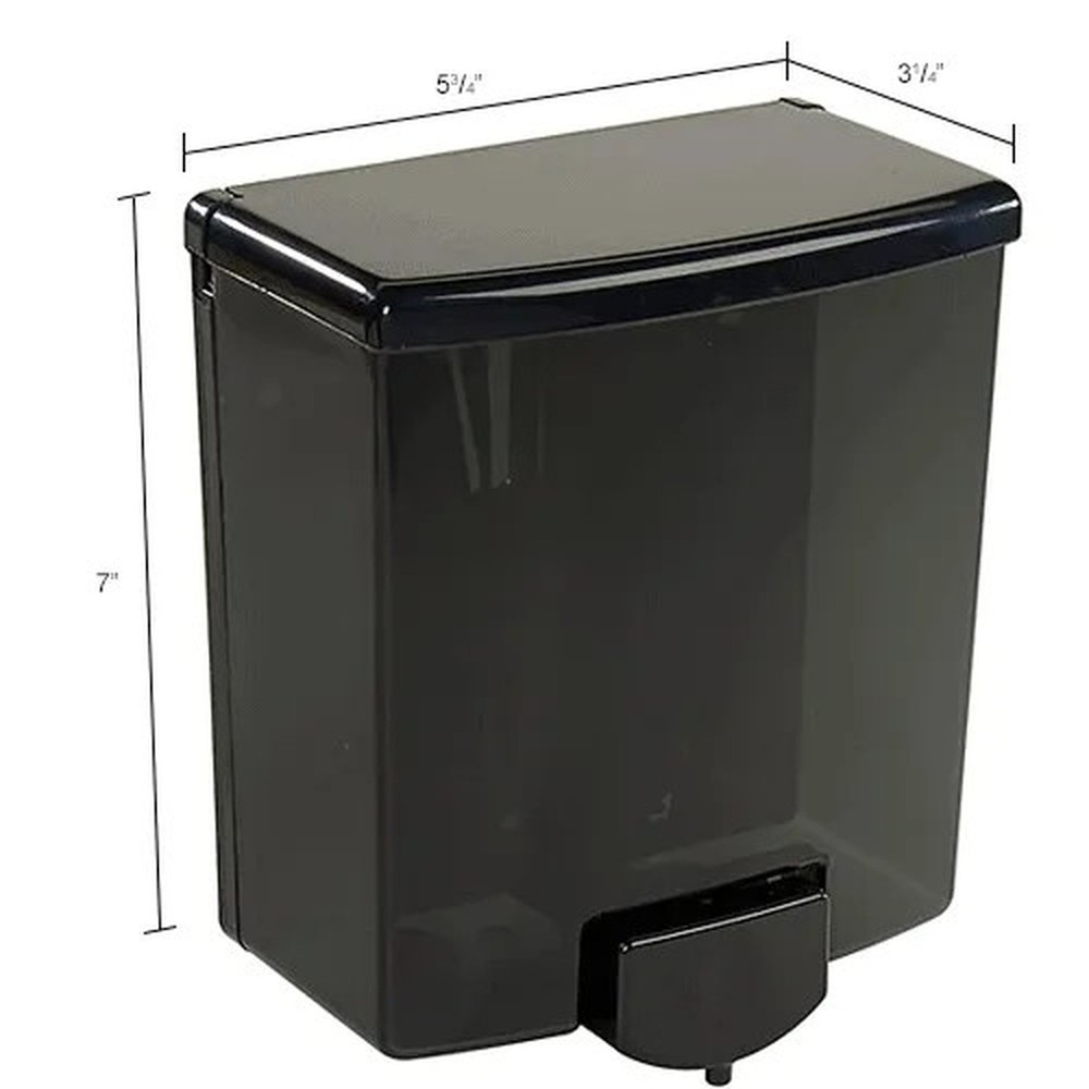 Bobrick? ClassicSeries? Surface Mounted Black Soap Dispenser - B-42